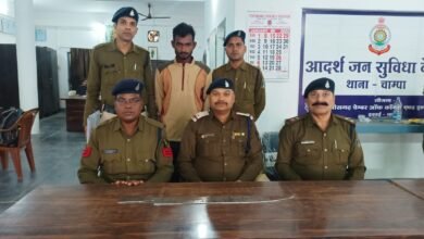तलवारनुमा हथियार लहराकर डराने धमकाने वाला 01आरोपी गिरफ्तार, चाम्पा पुलिस की कार्यवाही,,, - Console Corptech