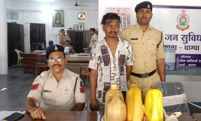 अवैध शराब बिक्री करने वाले 01 आरोपी को जांजगीर पुलिस ने किया गिरफ्तार... अवैध शराब बिक्री करने वाले 01 आरोपी को जांजगीर पुलिस ने किया गिरफ्तार... - Console Corptech