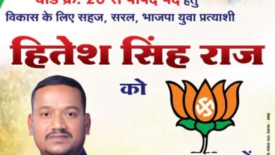 चांपा नगर पालिका वार्ड नं. 26 से भाजपा प्रत्याशी हितेश सिंह राज को मिल रहा वार्ड वासियो का अपार जनसमर्थन… - Console Corptech