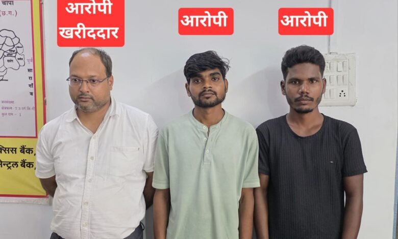 दो शातिर चोर एवं एक खरीददार सहित 03 आरोपी गिरफ्तार चांपा पुलिस की कार्यवाही,जिस दुकान में काम कर रहे थे उसी दुकान से लगातार कर रहे थे चोरी... - Console Corptech